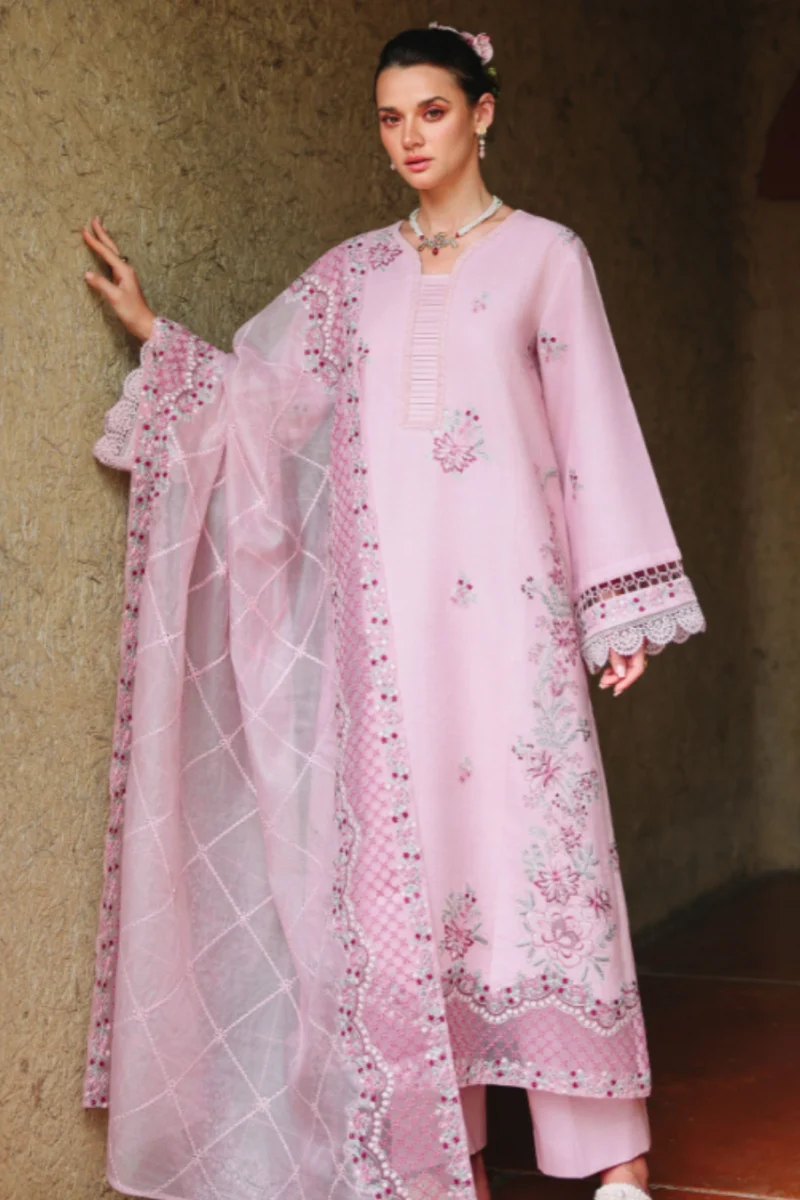 Cross Stitch Eid Lawn -Lavender Luxe