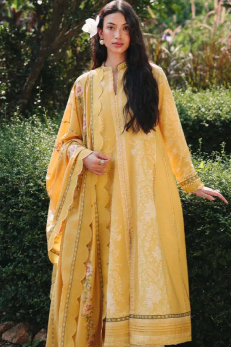 Cross Stitch Eid Lawn -Petal Drapes