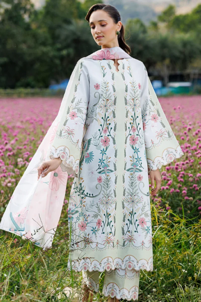 Jazmin Digital Printed Lawn -JZ 06