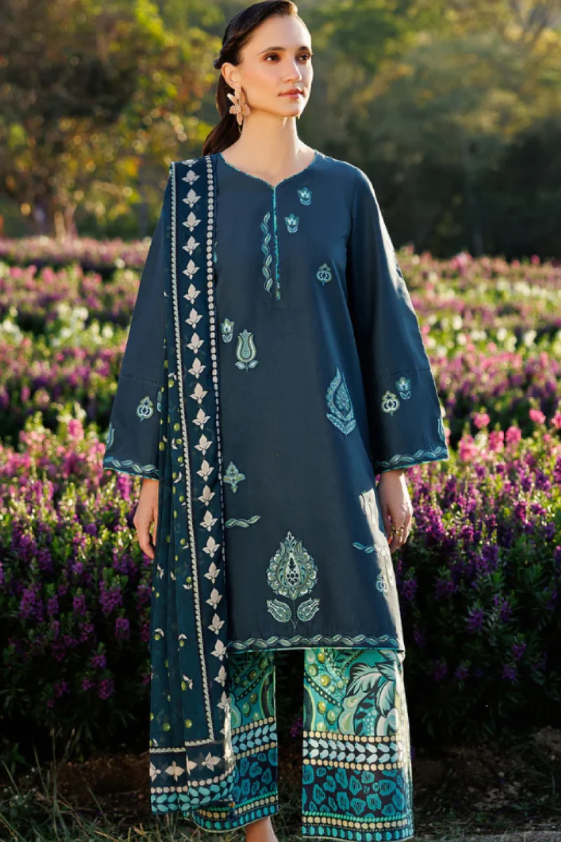 Jazmin Embroidered Lawn -JZ 07
