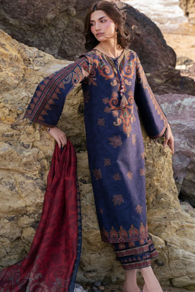 Jazmin Digital Printed Lawn -JZ 09