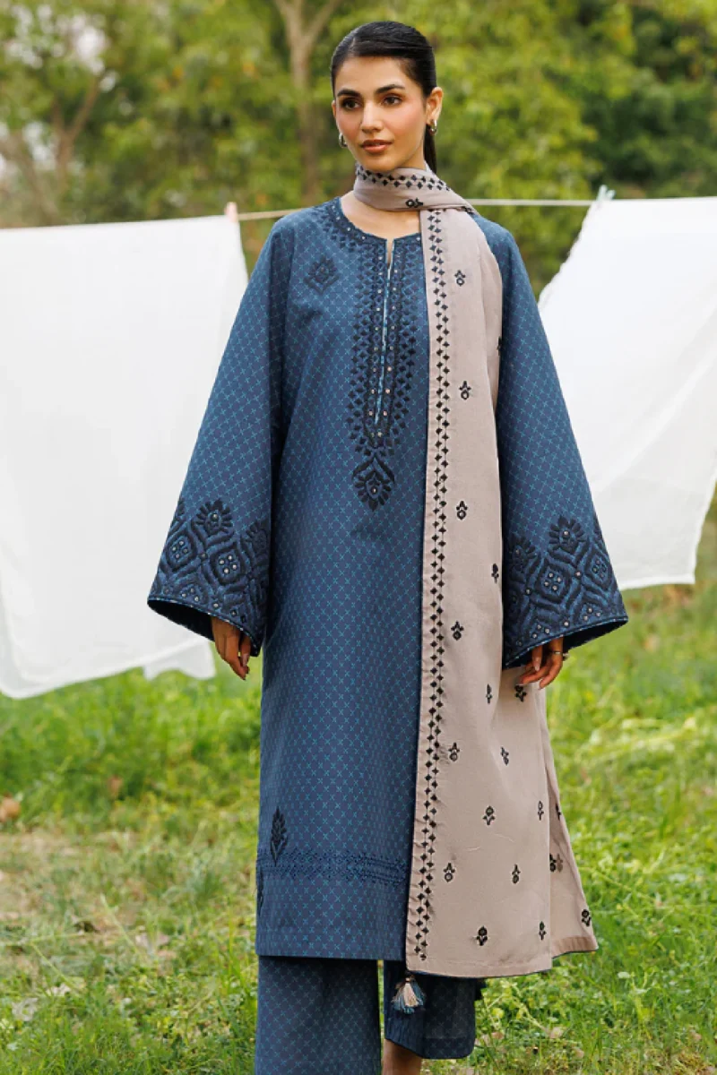 Jazmin Embroidered Lawn -JZ 12