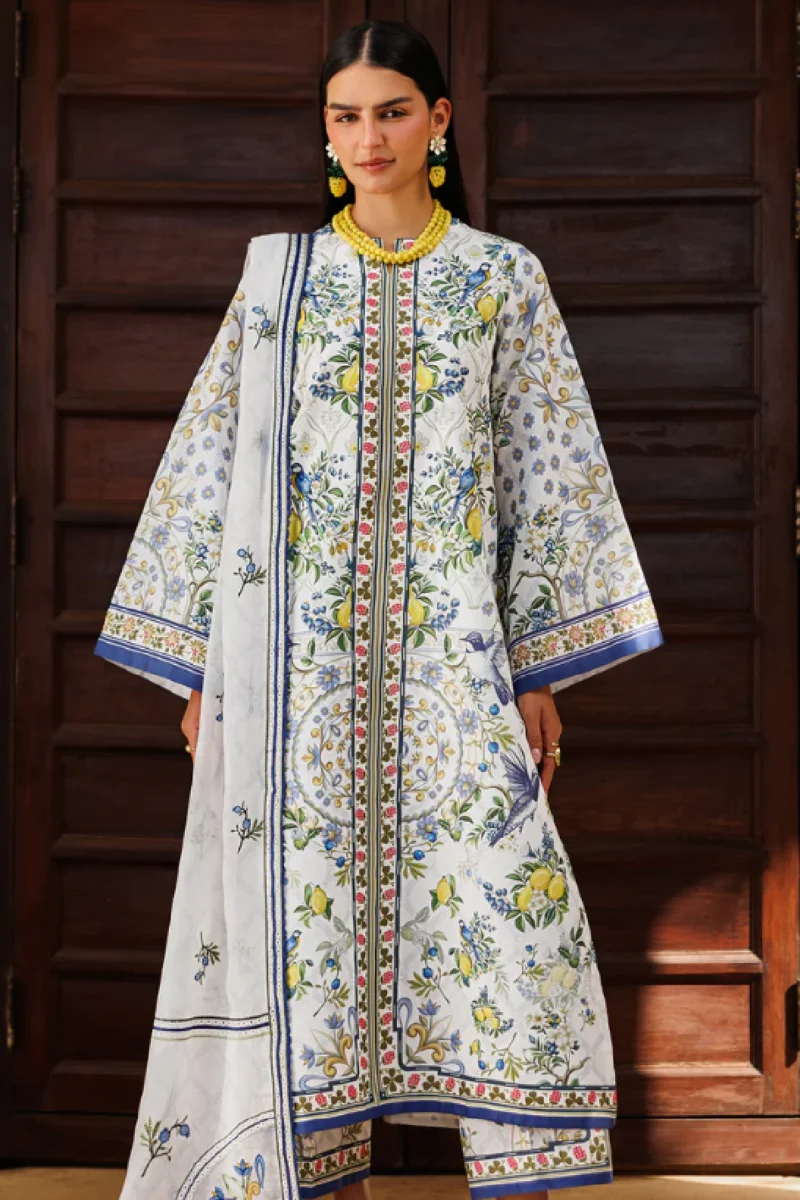 Jazmin Embroidered Lawn -JZ 02