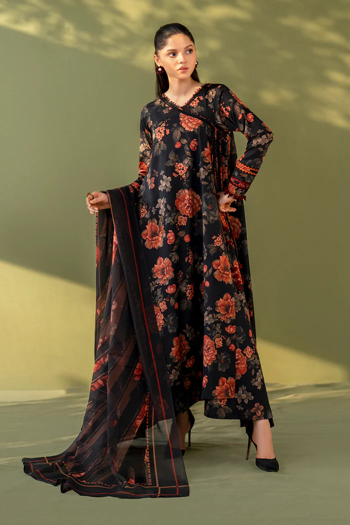 Baroque Embroidered Lawn - B030