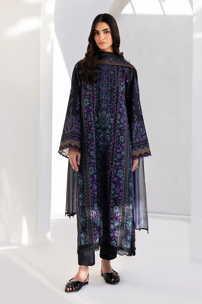 Baroque Embroidered Lawn - B014