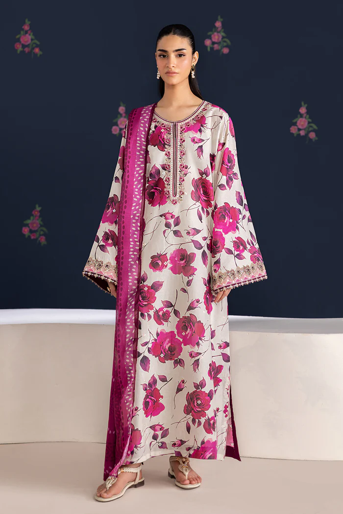 Baroque Embroidered Lawn - B020