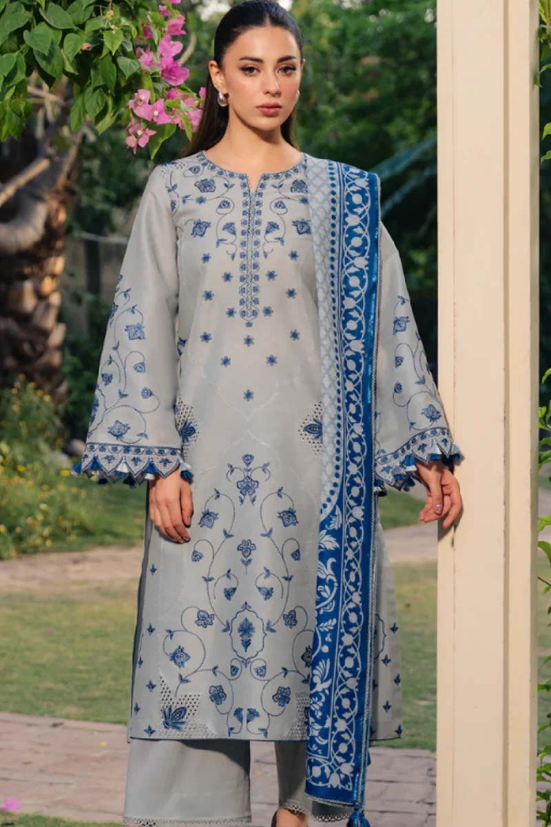 Jazmin Embroidered Lawn -JZ 23